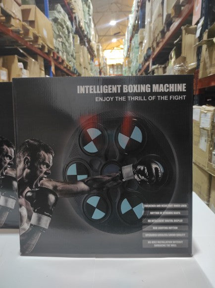 Máquina de boxeo inteligente modelo yk-003 + guante negro