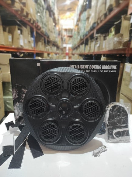 Máquina de boxeo inteligente modelo yk-003 + guante negro