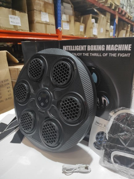 Máquina de boxeo inteligente modelo yk-003 + guante negro
