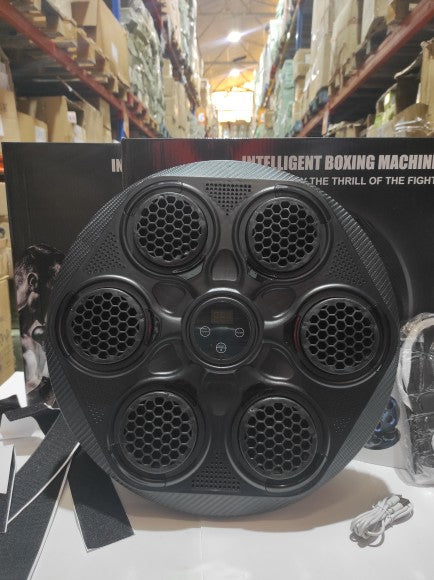 Máquina de boxeo inteligente modelo yk-003 + guante negro