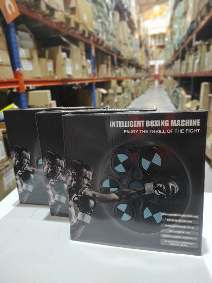Máquina de boxeo inteligente modelo yk-003 + guante negro