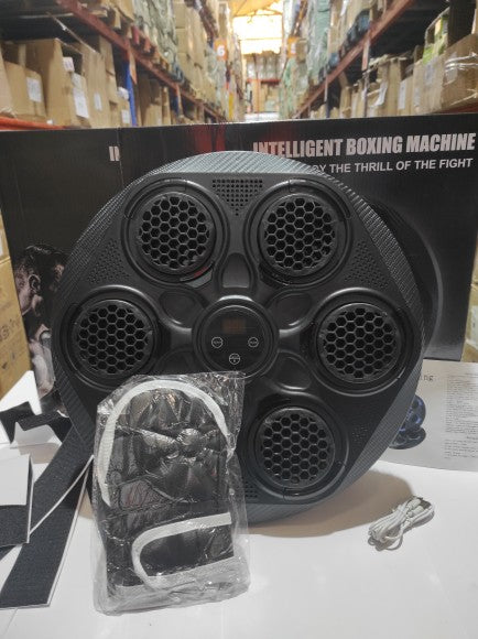 Máquina de boxeo inteligente modelo yk-003 + guante negro
