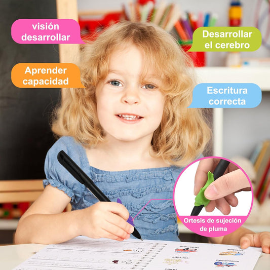 Cuaderno mágico de escritura para Niños 4und